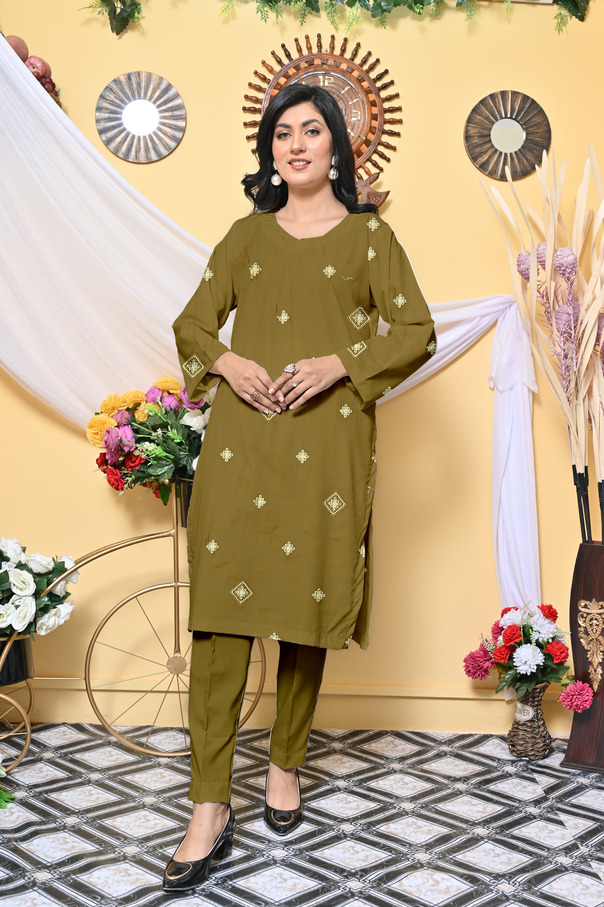 2pcs Lawn Embroidered Collection RJ-03