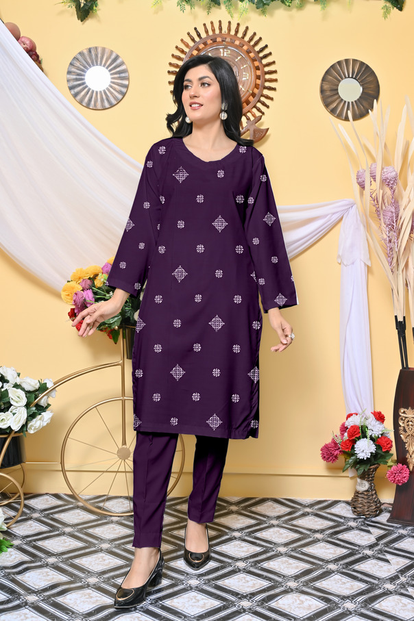 2pcs Lawn Embroidered Collection RJ-04