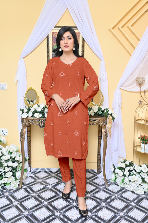 2pcs Lawn Embroidered Collection Rj-06