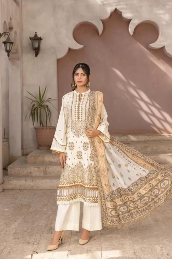 Premium Lawn Embroidered Festive Collection RJ-10