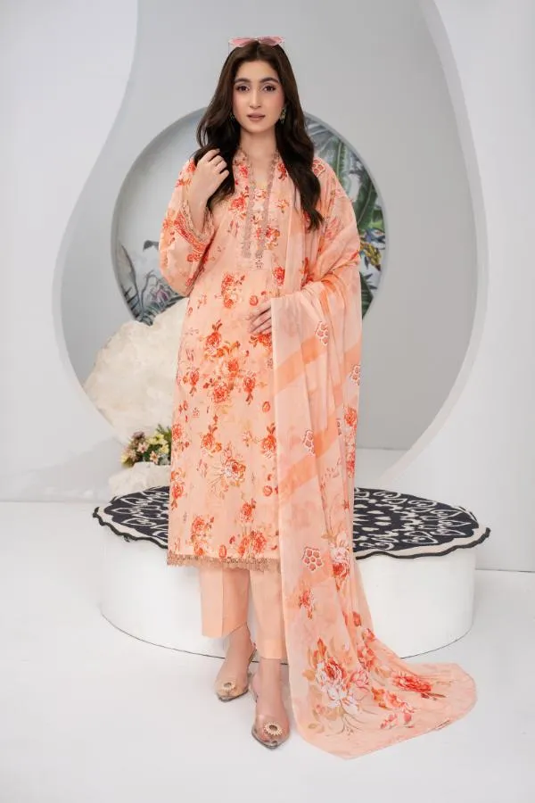 Libas-E-Khas (3 Piece Digital Print Lawn) RJ-09