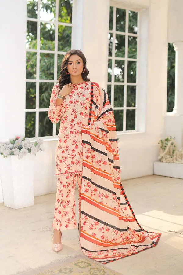 3 PIECE KHADDAR PRINT COLLECTION RJ-03