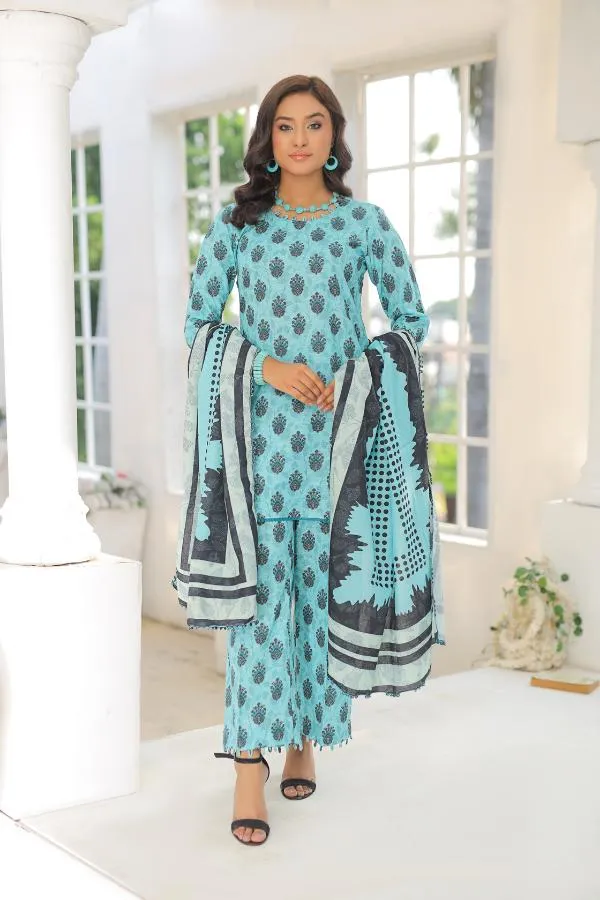 3 Piece Khaddar Print Collection RJ-06